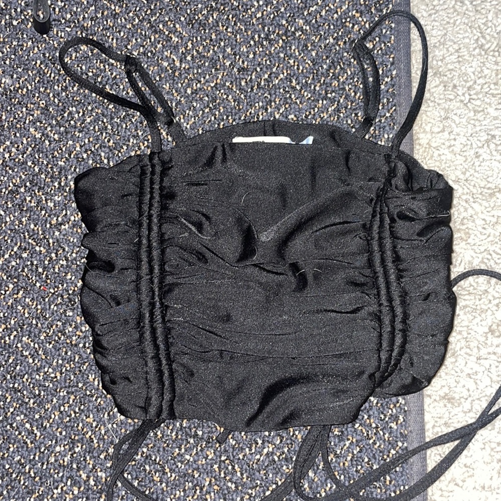Black tiger mist tank top size s